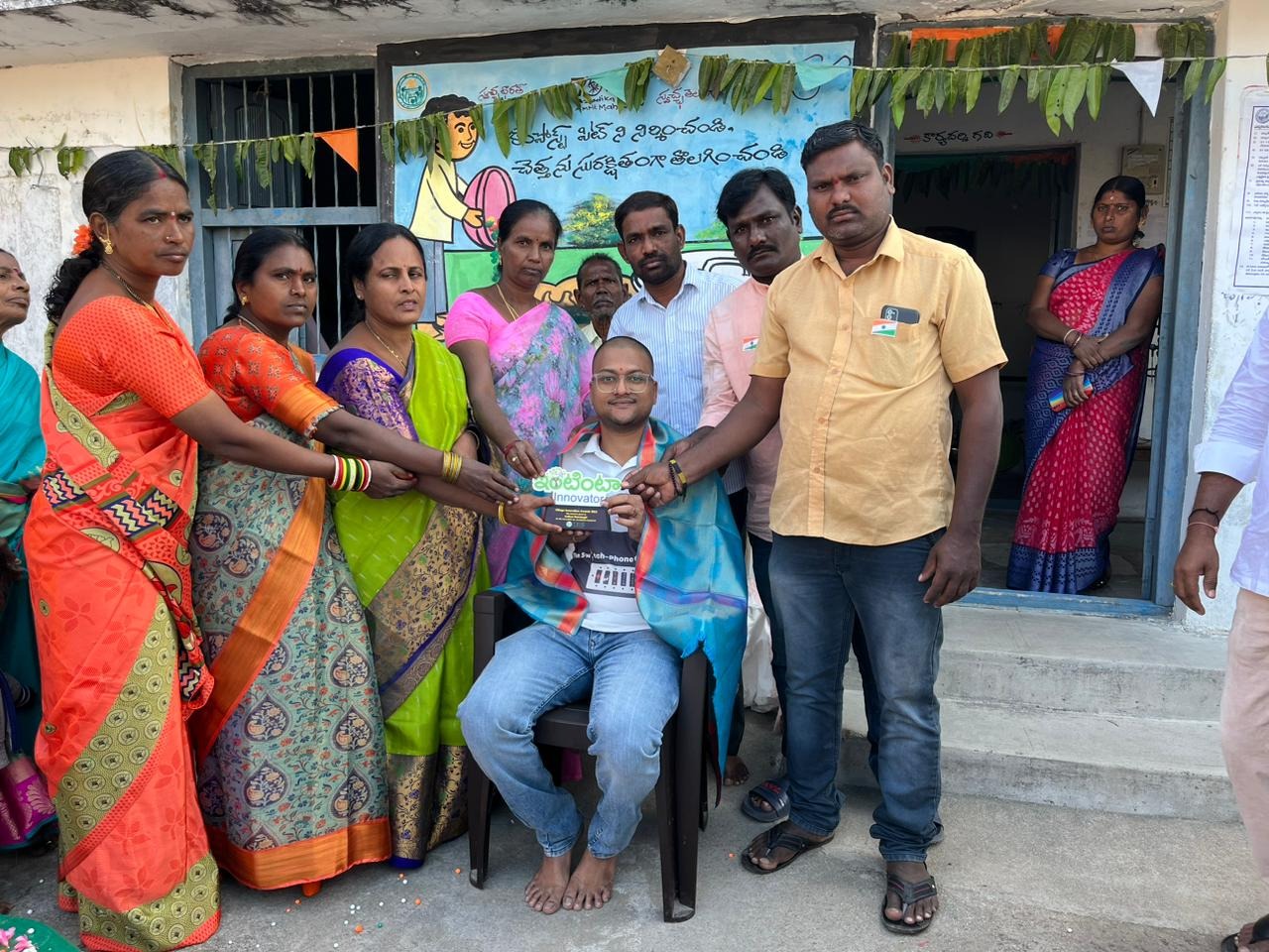 Republic Day Felicitation by Sarpanch